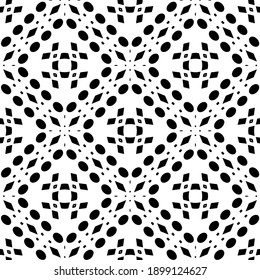 Textura en blanco y negro. Resumen de un patrón geométrico sin fisuras.