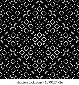 Textura en blanco y negro. Resumen de un patrón geométrico sin fisuras.