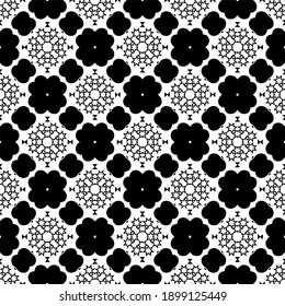 Textura en blanco y negro. Resumen de un patrón geométrico sin fisuras.