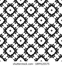 Textura en blanco y negro. Resumen de un patrón geométrico sin fisuras.