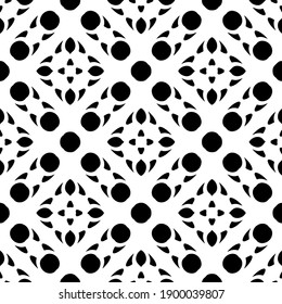 Textura en blanco y negro. Resumen de un patrón geométrico sin fisuras.