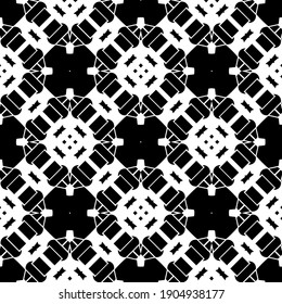Textura en blanco y negro. Resumen de un patrón geométrico sin fisuras.