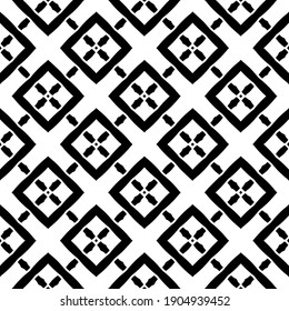 
Black and white texture. Abstract seamless geometric pattern.