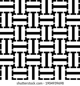 
Textura en blanco y negro. Resumen de un patrón geométrico sin fisuras.