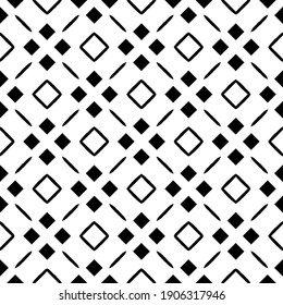 Textura en blanco y negro. Resumen de un patrón geométrico sin fisuras.