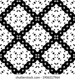 Textura en blanco y negro. Resumen de un patrón geométrico sin fisuras.