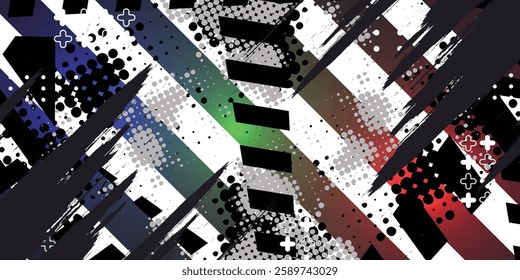Black and white texture background design, abstract, vector, halftone, eps 10.