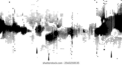 black and white texture background vector. Dark grainy texture on white background. Dust overlay textured.