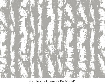 Black and white texture of birch trunks. Vector illustration of a birch tree