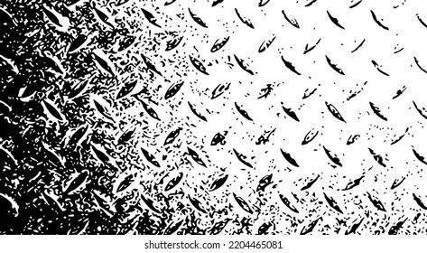 black and white texture, Black and white Diamond steel plate background Diamond steel plate, steel texture old