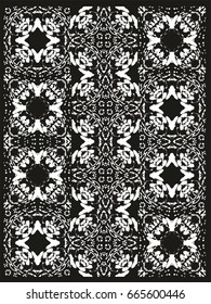 Black and white texture graphic design vector art