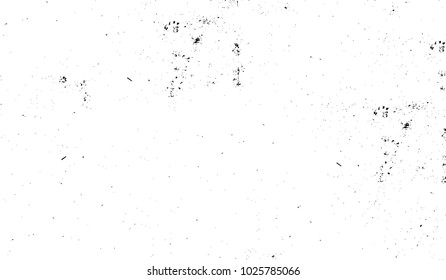 Black and white texture of grunge. Abstract vector monochrome background of dots, lines, dust, spots, chips