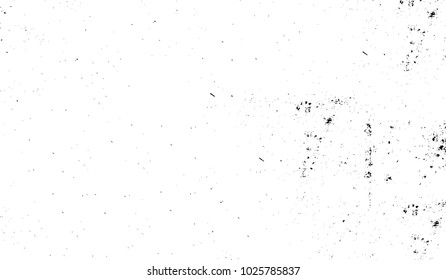 Black and white texture of grunge. Abstract vector monochrome background of dots, lines, dust, spots, chips