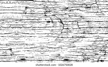 Black and white texture of grunge. Abstract vector monochrome background of dots, lines, dust, spots, chips