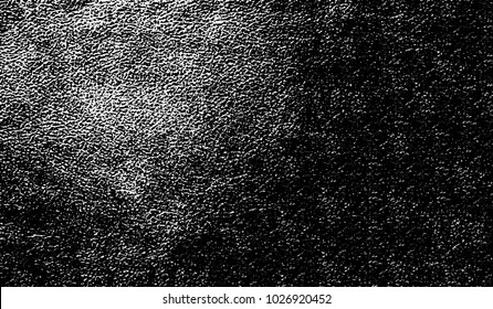 Black and white texture of grunge. Abstract vector monochrome background of dots, lines, dust, spots, chips