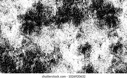 Black and white texture of grunge. Abstract vector monochrome background of dots, lines, dust, spots, chips
