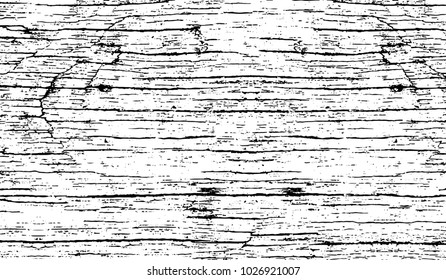 Black and white texture of grunge. Abstract vector monochrome background of dots, lines, dust, spots, chips