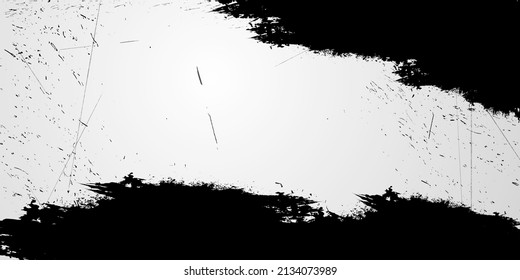 black and white texture grunge background Modern background with old-fashioned style for various print products. vector illustration
