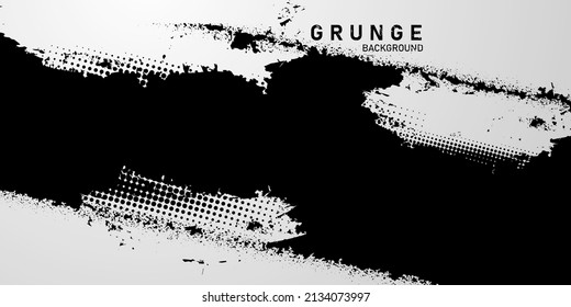 fondo de color negro y blanco de textura gris fondo moderno con un estilo antiguo para varios productos de impresión. ilustración vectorial