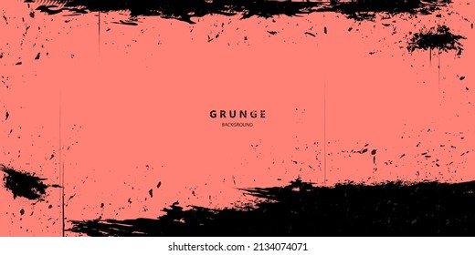 black and white texture grunge background Modern background with old-fashioned style for various print products. vector illustration
