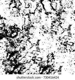 Black and white texture of grunge vector. Abstract monochrome pattern for surface and textile design. Brushed black paint cover. Grunge rough dirty background 
