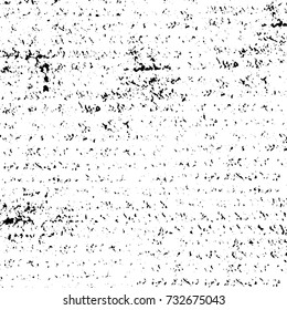 Black and white texture of grunge vector. Abstract monochrome pattern for surface and textile design. Brushed black paint cover. Grunge rough dirty background 