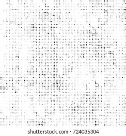 Black and white texture halftone. Abstract background of ink stains. Vector grunge vintage