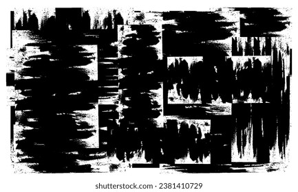 Black and white texture. Monochrome background for creating design, printing. Grunge backdrop for business cards, posters, websites
