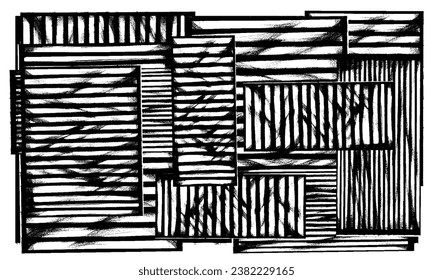 Schwarz-Weiß-Textur. Einfarbiger Hintergrund zum Erstellen von Design, Drucken. Grunge-Hintergrund für Visitenkarten, Poster, Websites