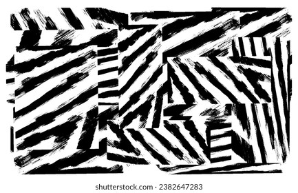 Black and white texture. Monochrome background for creating design, printing. Grunge backdrop for business cards, posters, websites