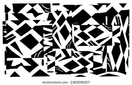 Black and white texture. Monochrome background for creating design, printing. Grunge backdrop for business cards, posters, websites