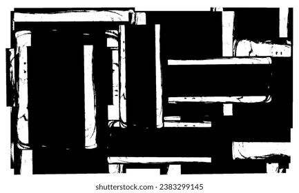 Black and white texture. Monochrome background for creating design, printing. Grunge backdrop for business cards, posters, websites