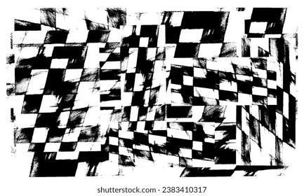 Black and white texture. Monochrome background for creating design, printing. Grunge backdrop for business cards, posters, websites