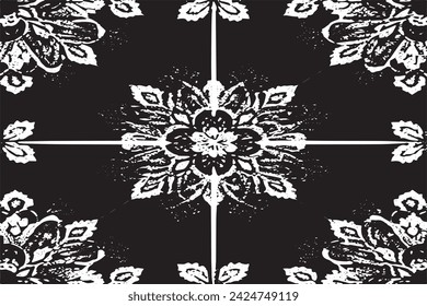 black and white texture, black texture on white background, vector illustration background texture