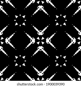  Black and white texture. seamless geometric pattern.
