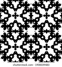  Black and white texture. seamless geometric pattern. 