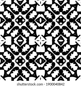  Black and white texture. seamless geometric pattern. 