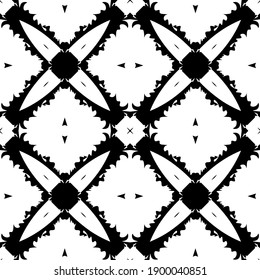  Black and white texture. seamless geometric pattern.
