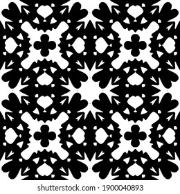  Schwarz-Weiß-Textur. nahtloses geometrisches Muster. 