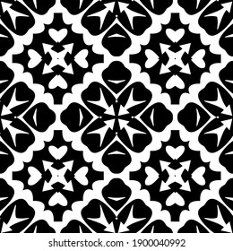  Schwarz-Weiß-Textur. nahtloses geometrisches Muster. 