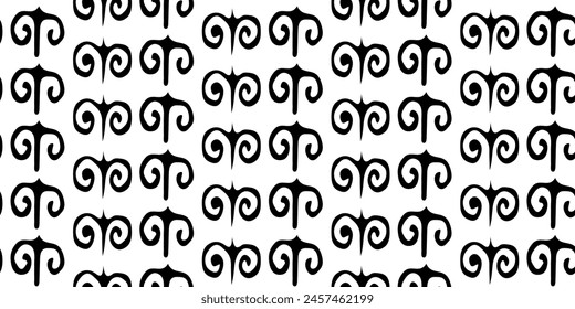 Black and white texture, seamless pattern