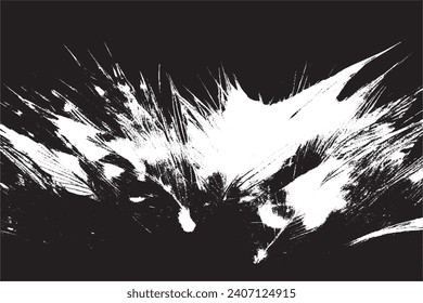 textura negra y blanca ilustración vectorial imagen superpuesta textura de fondo monocromo
