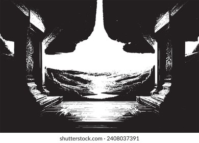 black and white texture vector illustration overlay monochrome destressed grunge background texture