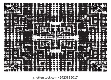 textura en blanco y negro, textura de fondo degradada de ilustración vectorial