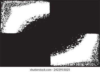 black and white texture, vector illustration grunge destressed background texture