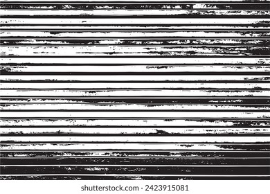 Schwarz-Weiß-Textur, Vektorgrafik-Grunge, gestresster Hintergrund