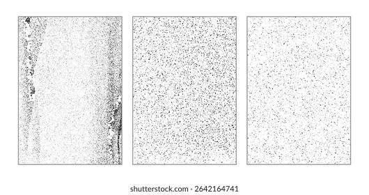 Black and white textured paper background with vintage grunge surface