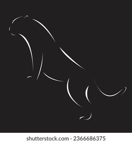 Black And White Tiger Logo For Editing