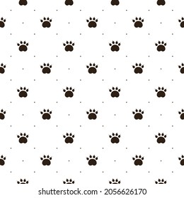 
black and white tiger paw pattern