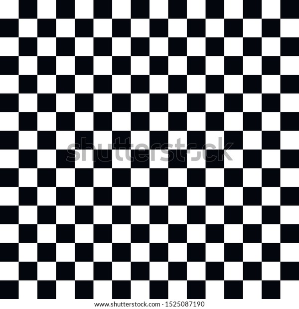 Black and\
white tile. Checkered flag seamless pattern. Car race or motorsport\
rally flag on white\
background.